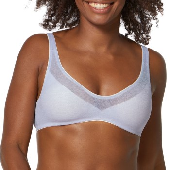 Sloggi BH Oxygene Infinite Soft Bra Lyseblå X-Small Dame