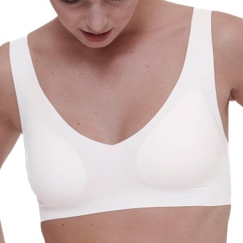 Sloggi BH ZERO Feel 2 0 Bralette Hvid Large Dame