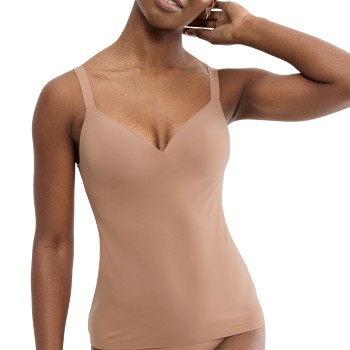 Sloggi ZERO Feel 2 0 Lift Up Bra Shirt Beige X-Large Dame