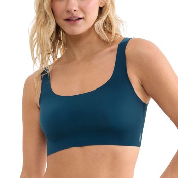 Sloggi BH ZERO Feel 2 0 Top Blå X-Small Dame