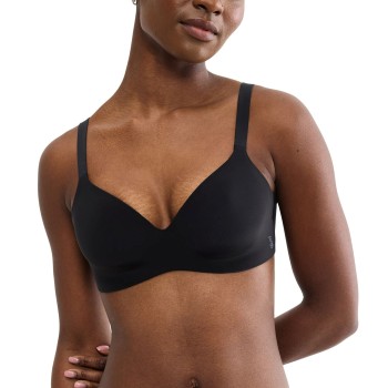 Sloggi BH ZERO Feel 2 0 T-Shirt Bra Sort L+ Dame