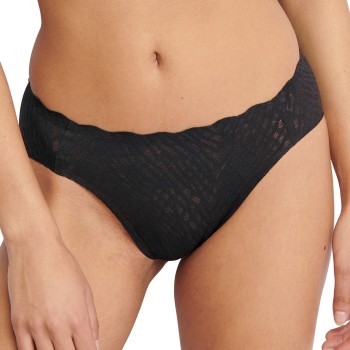 Sloggi Trusser ZERO Feel Bliss High Leg Brief Sort Large Dame
