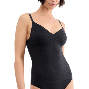 Sloggi ZERO Feel Bliss Push-Up Bra Shirt Sort Medium Dame