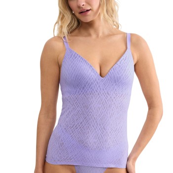Sloggi ZERO Feel Bliss Push-Up Bra Shirt Lilla Small Dame
