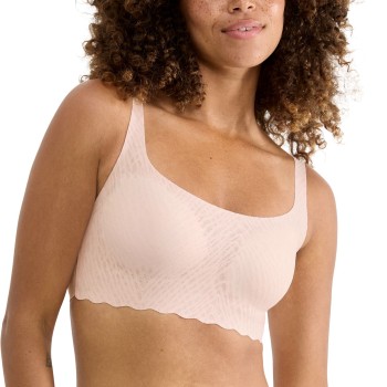 Sloggi BH ZERO Feel Bliss Top Lyserosa Small Dame
