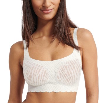 Sloggi BH ZERO Feel Bliss Top Hvid Medium Dame