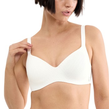 Sloggi BH ZERO Feel Bliss T-Shirt Bra Hvid X-Large Dame