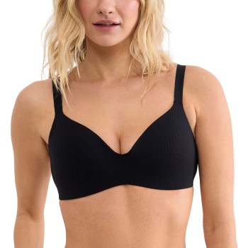 Sloggi BH ZERO Feel Pure T-Shirt Bra Sort L+ Dame
