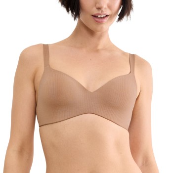 Sloggi BH ZERO Feel Pure T-Shirt Bra Beige S+ Dame