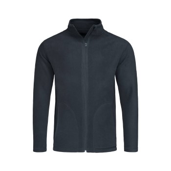 Stedman Active Fleece Jacket For Men Mørkblå polyester 3XL Herre