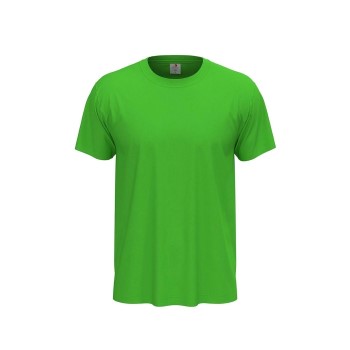 Stedman Classic Men T-shirt Lysegrøn bomuld Large Herre