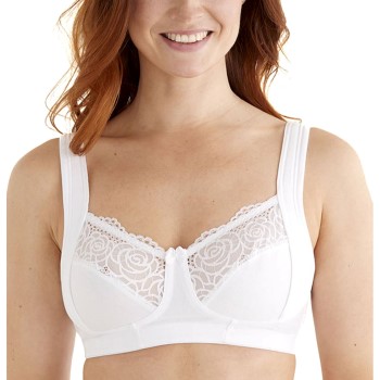 Swegmark BH Delight Cotton Soft Bra Hvid D 85 Dame