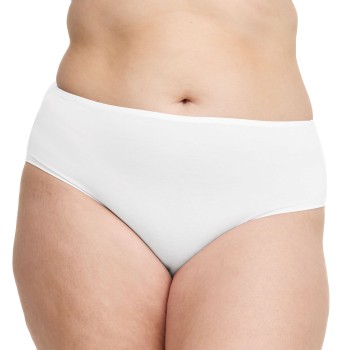 Swegmark Trusser Essence Midi Briefs Modal Hvid modal 2XL Dame