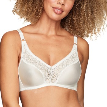 Swegmark BH Glitter Soft Bra Vanille B 70-75 Dame