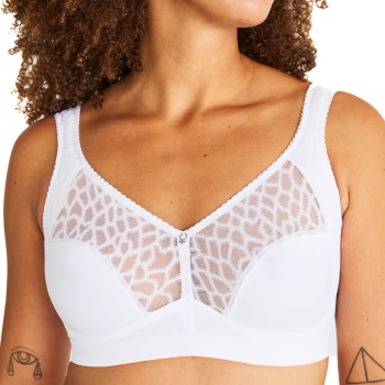 Swegmark BH Lovely Lilly Soft Bra Hvid polyamid E 90 Dame