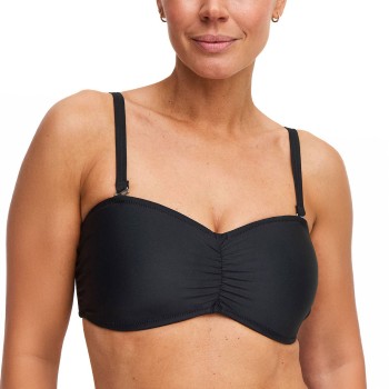 Swegmark Rio Bandeau Bikini Bra Padded Cups Sort D 75 Dame