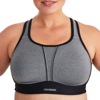 SWEMARK Sport by Swegmark Swemark Movement Sport Bra BH Grå C 90 Dame