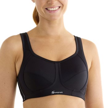 SWEMARK Sport by Swegmark Swemark Ultimate Extreme Sports Bra BH Sort D 95 Dame