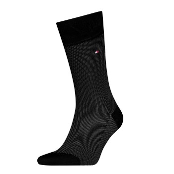Tommy Hilfiger Strømper Men Premium Birdseye Socks Sort Str 41/42 Herre