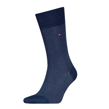 Tommy Hilfiger Strømper Men Premium Birdseye Socks Jeansblå Str 43/44 Herre