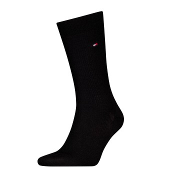 Tommy Hilfiger Strømper Premium Basket Wool Socks Sort Str 47/48 Herre