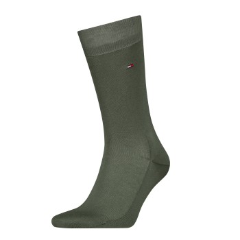 Tommy Hilfiger Strømper Premium Fil D Ecosse Socks Grøn Str 43/44 Herre