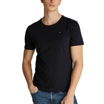 Tommy Hilfiger 3P Signature Embroidery T-Shirt Sort bomuld X-Large Herre