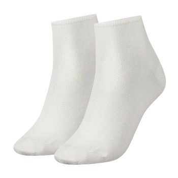 Tommy Hilfiger Strømper 2P Women Casual Short Sock Hvid Str 39/42 Dame