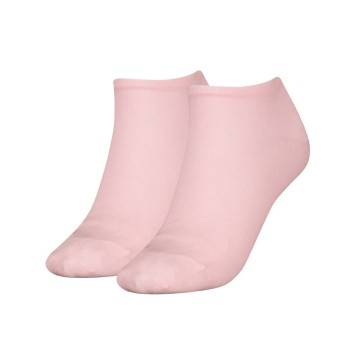 Tommy Hilfiger Strømper 2P Women Sneaker Sock Lyserosa Str 35/38 Dame