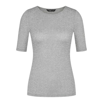Triumph Beauty Layers Short Sleeve Wool Top Grå uld Medium Dame