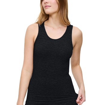 Triumph Beauty Layers Wool Tank Top Sort uld X-Large Dame
