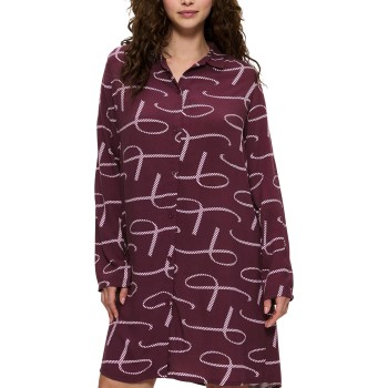 Triumph Boyfriend Fit Nightdress Vinrød  viskose 42 Dame