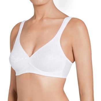 Triumph BH Elegant Cotton N Hvid B 80 Dame