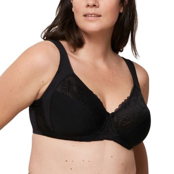 Triumph BH Modern Lace Cotton W02 Sort D 100 Dame