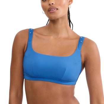 Triumph Palina Love By The Sea Soft Bikini Top Blå F 40 Dame