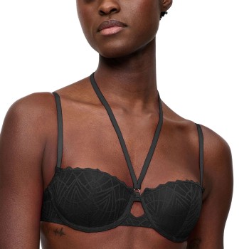 Triumph BH That Night In Vegas Wired Balconette Bra Sort C 75 Dame