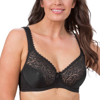 Trofé Trofe Annie Underwire Bra BH Sort polyamid D 80 Dame