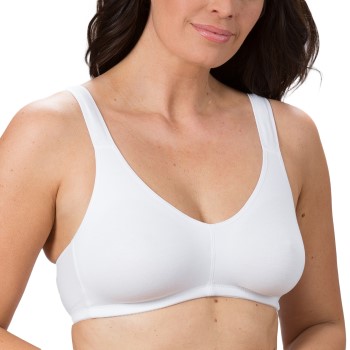 Trofé Trofe Comfort Lounge Bra BH Hvid bomuld C 75 Dame
