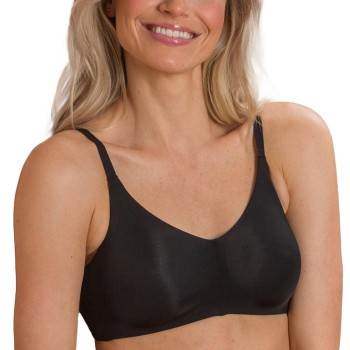 Trofé Trofe Freja Padded Bra BH Sort B 75 Dame