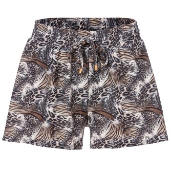 Trofé Trofe Mix Bikini Wildlife Swimwear Shorts Sort mønstret 46 Dame
