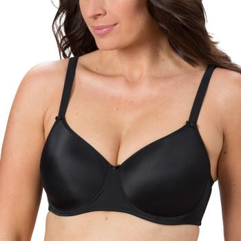 Trofé Trofe Sanna T-shirt Underwire Bra BH Sort F 75 Dame