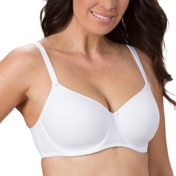 Trofé Trofe Sanna T-shirt Underwire Bra BH Hvid E 80 Dame