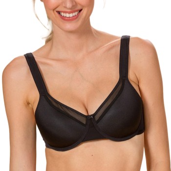 Trofé Trofe Stella Padded Wire Bra BH Sort E 75 Dame