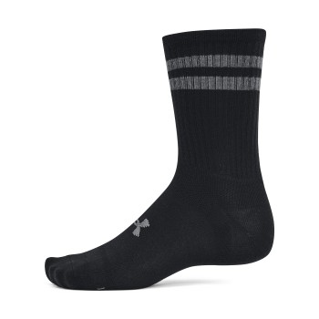 Under Armour Strømper 6P Essential Crew Socks Sort polyester Medium