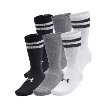 Under Armour Strømper 6P Essential Crew Socks Flerfarvet polyester Medium