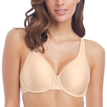 Wacoal BH Basic Beauty Full Figure Underwire Bra Beige polyamid C 85 Dame