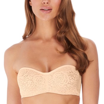 Wacoal BH Halo Lace Strapless Bra Hud B 85 Dame