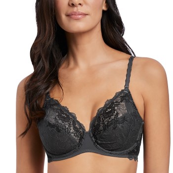 Wacoal BH Lace Perfection Average Wire Bra Sort D 85 Dame
