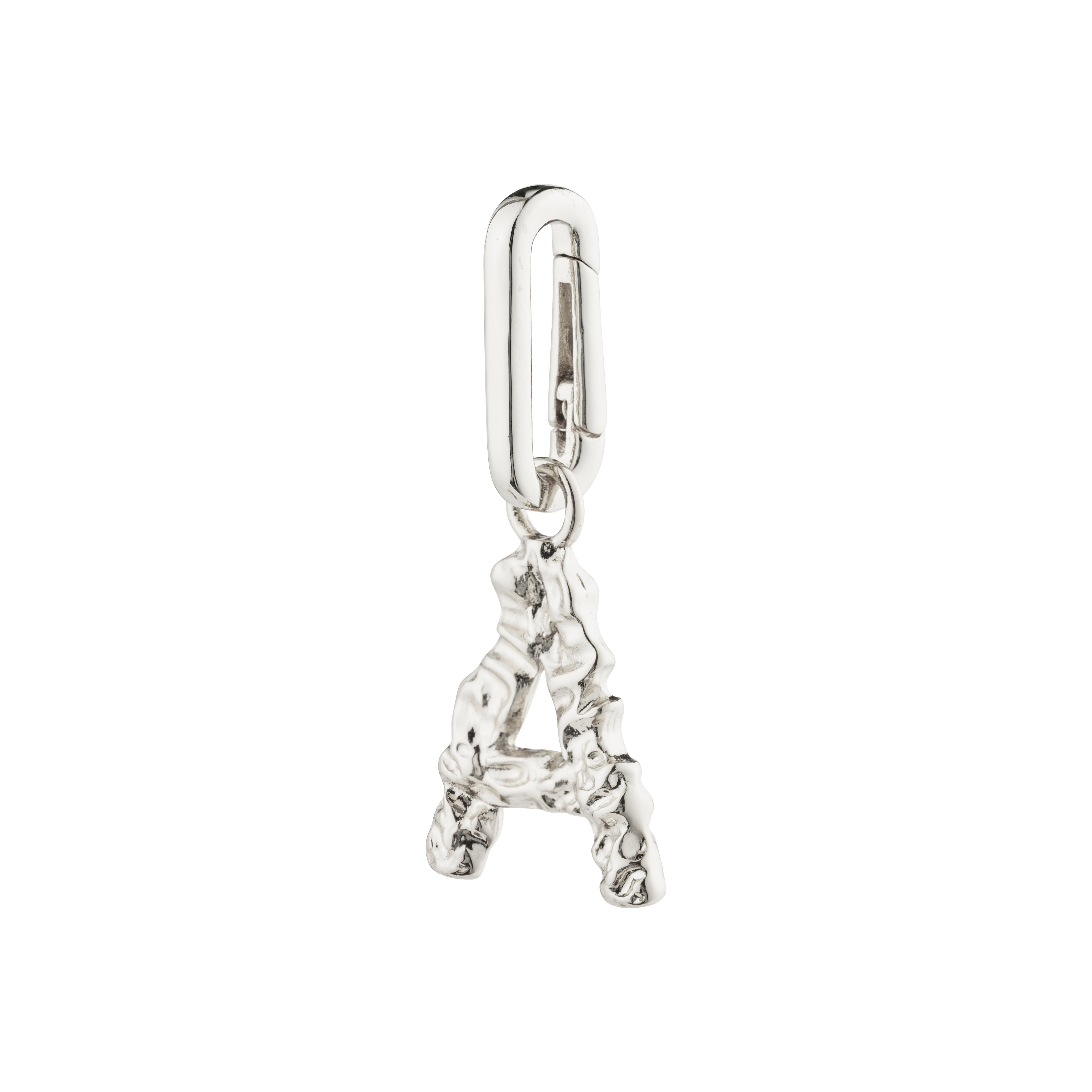 Pilgrim CHARM vedhæng A, sølvbelagt