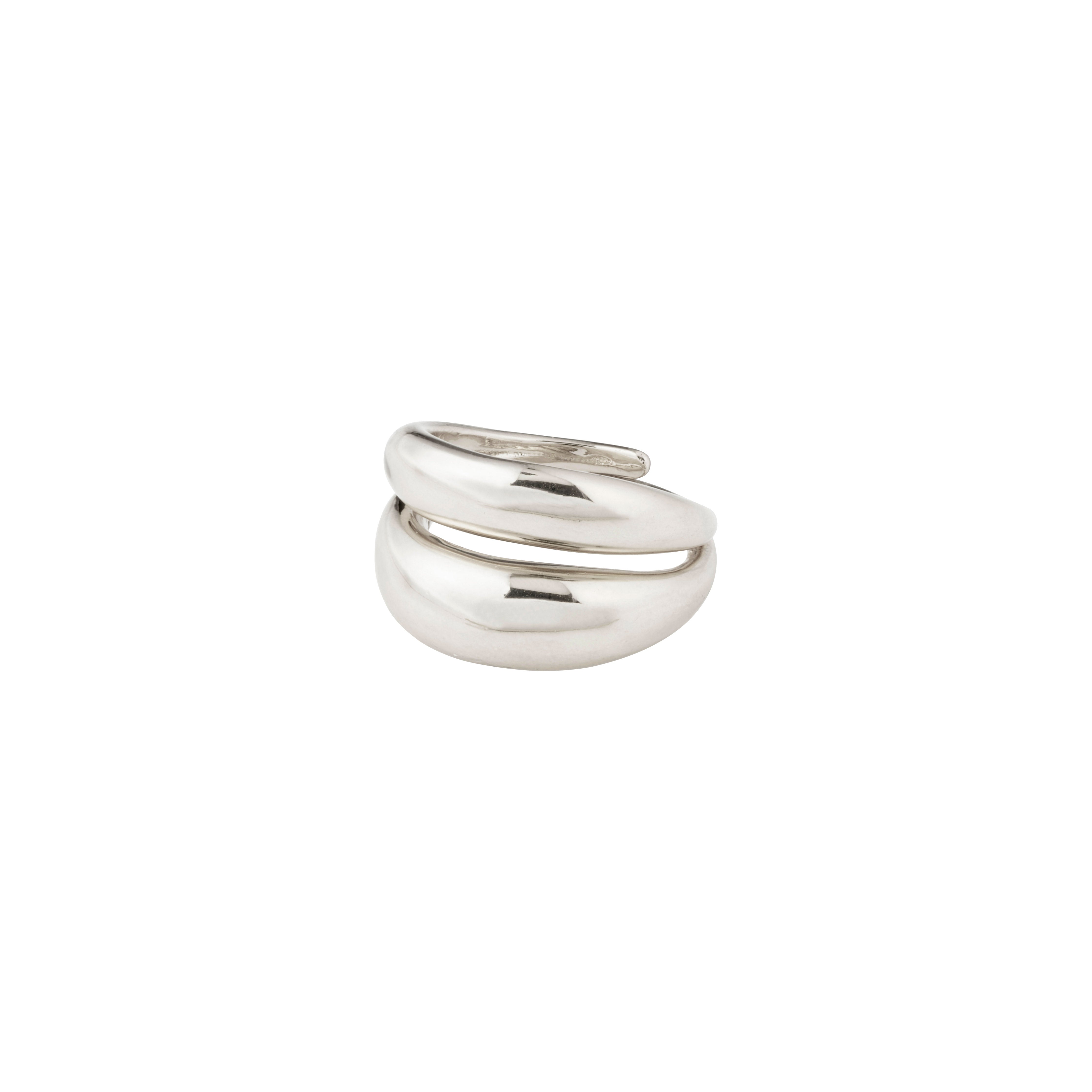 Pilgrim RECONNECT chunky ring sølvbelagt